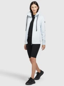 Khujo Sweatvesten Sweatvest TOSTA Dames Pastelblauw -Khujo Verkoopwinkel 8db1f25187f2d49668ef7dce2043c06e