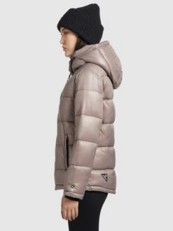Khujo Winterjassen Winterjas Gerda Shiny Dames Beige -Khujo Verkoopwinkel 8f8f72135881c459ea4c83d0465bcc9a