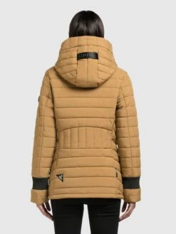 Khujo Winterjassen Winterjas Dames Camel -Khujo Verkoopwinkel 908c5366126477f686228f83345e2b5e