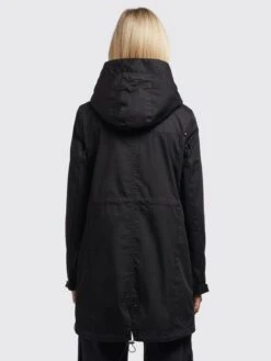 Khujo Parkas Tussenparka Aira 3 Dames Zwart -Khujo Verkoopwinkel 91171e8b28700682dbe2eb32ad6e3167