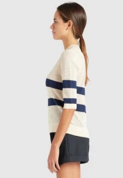 Khujo Chumane - T-Shirt Print - Sand/Dark Blue 13 Khujo Chumane - T-Shirt Print - Sand/Dark Blue -Khujo Verkoopwinkel 94366046702941ffbecddc1f450aeddc