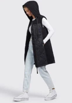 Khujo Fonda - Bodywarmer - Schwarz -Khujo Verkoopwinkel 99a22a248ae94deeb00d90ac004fa0a9