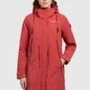 Khujo Adda - Parka - Rot -Khujo Verkoopwinkel 9d709ef7d5864ff19bc2a0e25c8ccf80