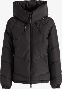 Khujo Winterjassen Winterjas Esila Dames Zwart