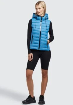 Khujo Fabia Matt - Bodywarmer - Blau -Khujo Verkoopwinkel 9e969a98957f49a69d88234ac5979034