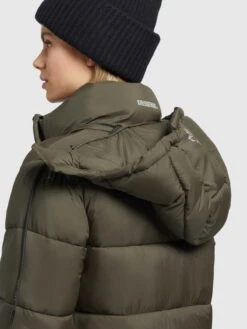 Khujo Wintermantels Wintermantel Julina Dames Kaki -Khujo Verkoopwinkel 9ede68e07f08599f7dd7632ed1a19b56