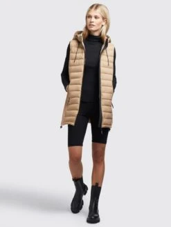 Khujo Bodywarmers Bodywarmer Becca Dames Sand -Khujo Verkoopwinkel a1567810668101cad86d5f3d69d4e3ec