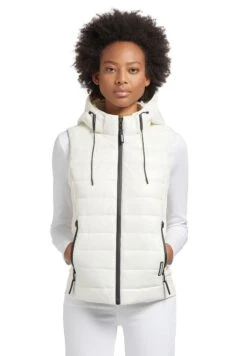 Khujo Fabia Shiny - Bodywarmer - Weiß -Khujo Verkoopwinkel a169614feb054ce9a878998eb5db2684