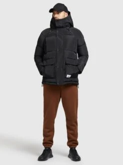 Khujo Winterjassen Winterjas Jedi Heren Zwart -Khujo Verkoopwinkel a17481f65f5f8b3daa18cf4f6b43abe4