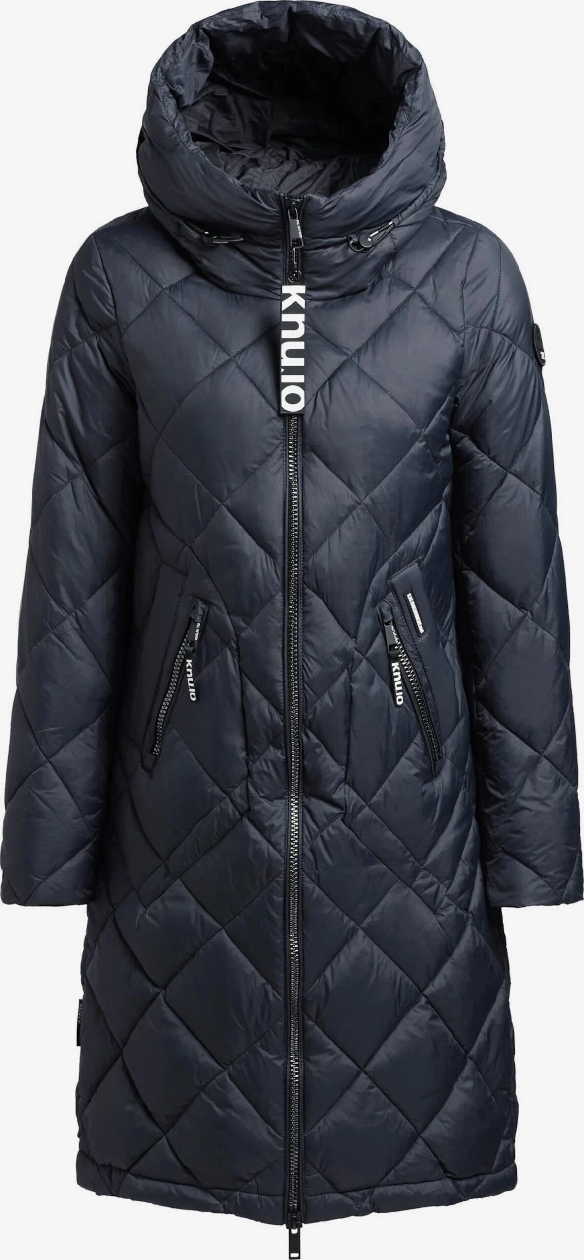 Khujo Tussenmantels Tussenmantel Zarita Dames Donkerblauw 3 Khujo Tussenmantels Tussenmantel Zarita Dames Donkerblauw