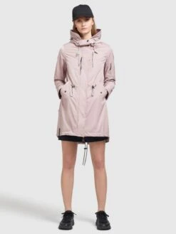 Khujo Parkas Tussenparka DAYES Dames Roze -Khujo Verkoopwinkel a44beb1b59b255a3aa4014d36174a5df