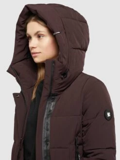 Khujo Tussenmantels Tussenmantel Namita Dames Wijnrood -Khujo Verkoopwinkel a4b9b6ddb9f59294f7c6fa789b2a1b54