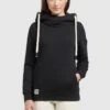 Khujo Rhabea - Hoodie - Schwarz -Khujo Verkoopwinkel a5f7ed74af40494e8bd962a6e3933d34