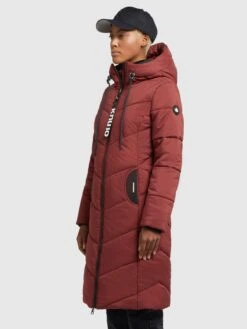 Khujo Tussenmantels Tussenmantel Aribay Dames Roestrood -Khujo Verkoopwinkel a757b923abe08a918ff31ddb9b91180e