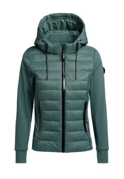 Khujo Ghita Matt - Jas - Kupfergrün -Khujo Verkoopwinkel a770f15da2664ebab2e6b7c41fc2da14