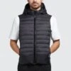 Khujo Wemo Matt - Bodywarmer - Schwarz -Khujo Verkoopwinkel a927a8c8ac1a4af8b56bcdca8e784fb8