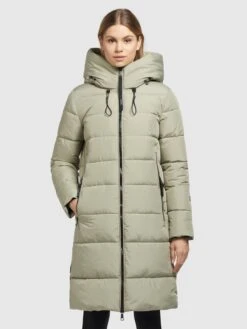 Khujo Wintermantels Wintermantel Jilias 3 Dames Olijfgroen -Khujo Verkoopwinkel a9eb0359aea49961280063b14820dc69