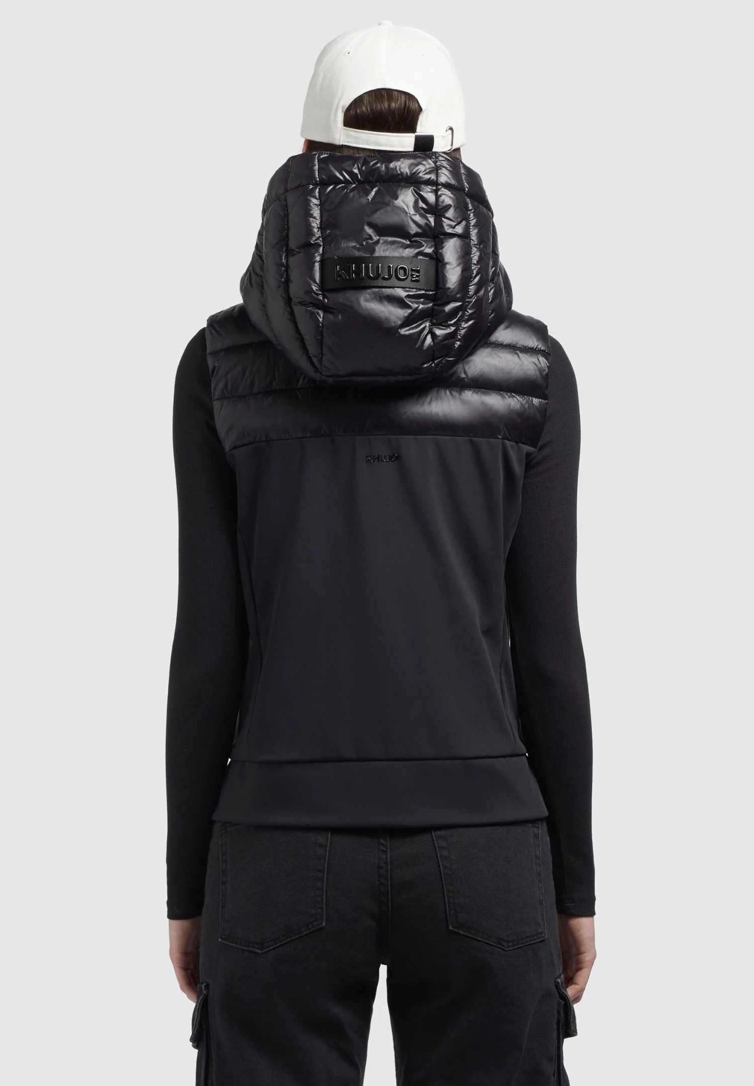 Khujo Fabia Shiny - Bodywarmer - Schwarz 5 Khujo Fabia Shiny - Bodywarmer - Schwarz - Afbeelding 3