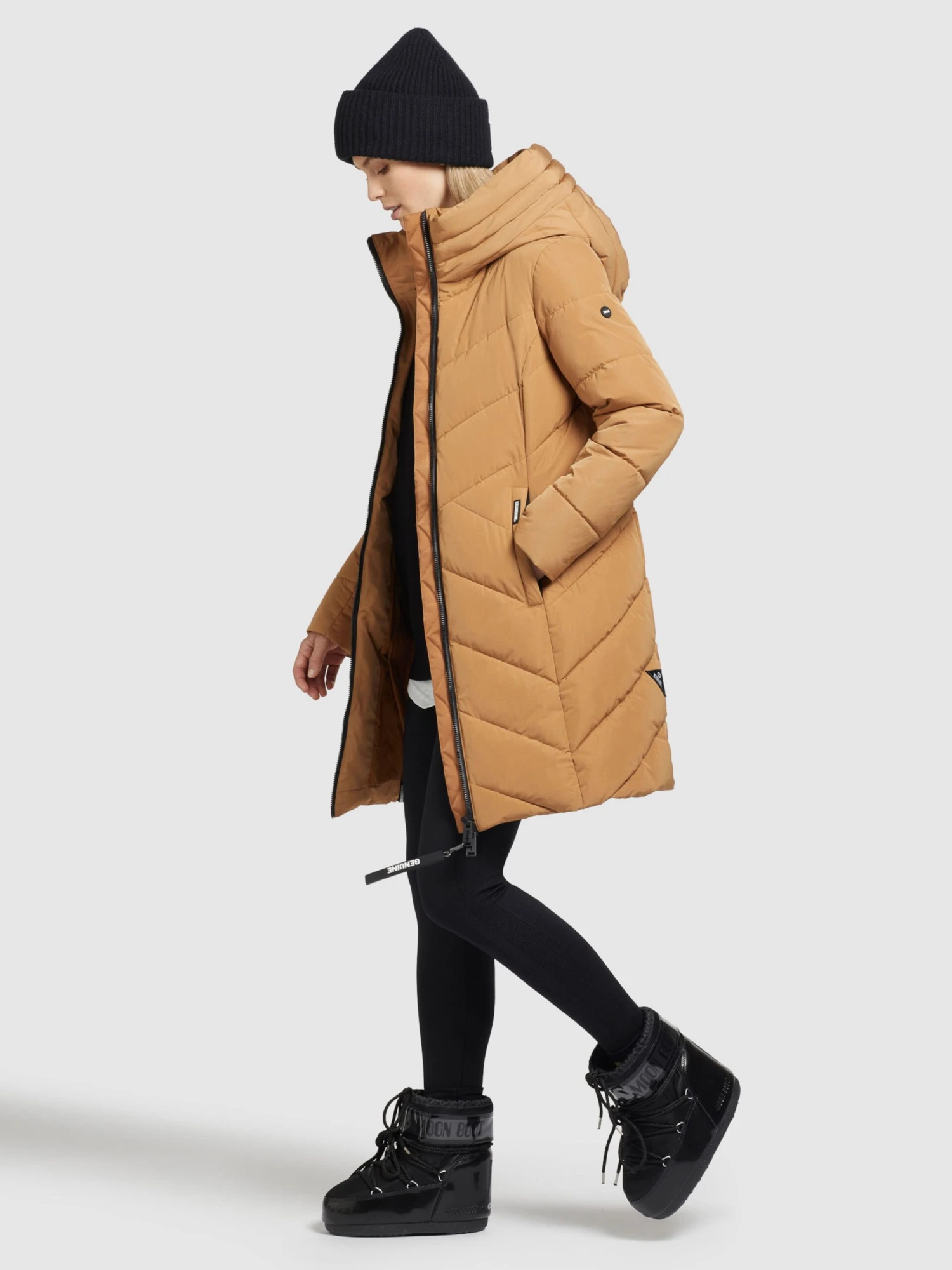 Khujo Wintermantels Wintermantel Formin Dames Safraan 6 Khujo Wintermantels Wintermantel Formin Dames Safraan - Afbeelding 4