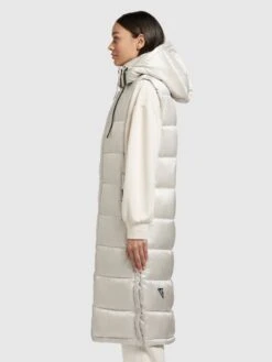 Khujo Bodywarmers Bodywarmer Tourin Dames Parelwit -Khujo Verkoopwinkel aba1f256bf0d1995b6f6d38b4474aeab