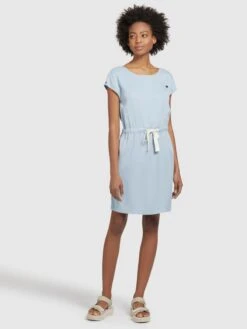 Khujo Zomerjurken Zomerjurk HEDIYE Dames Blauw -Khujo Verkoopwinkel abdbc2f7d79b02e04a3ddb2b4d09d423