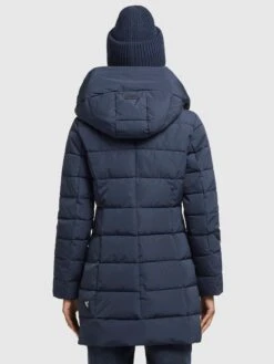 Khujo Korte Mantels Wintermantel Floyt Dames Donkerblauw -Khujo Verkoopwinkel ad476aff2bdeb4ab320d7394fd3d6330