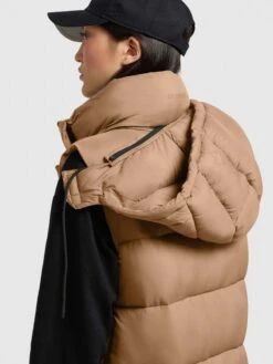 Khujo Bodywarmers Bodywarmer Tourin Dames Lichtbruin -Khujo Verkoopwinkel af54ea1eb5311b795501cce2c27dfb06