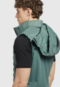 Khujo Wemo Matt - Bodywarmer - Türkis -Khujo Verkoopwinkel b1fbd461e4e642e7985ea0dc981961d7