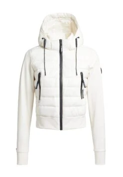 Khujo Dalis Shiny - Jas - Cremeweiß -Khujo Verkoopwinkel b4617ecda45149b6a6417d4a66ff2829