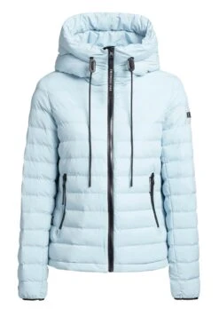 Khujo Lovina Matt - Jas - Hellblau -Khujo Verkoopwinkel b4c34e5ade6b4a0f916752734d0bacfb