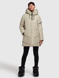 Khujo Winterjassen Winterjas Jordis 4 Dames Pastelgroen -Khujo Verkoopwinkel b52ecb90e5121ae7d9e8d31897c28086