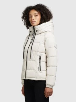 Khujo Winterjassen Winterjas Joilee Dames Offwhite -Khujo Verkoopwinkel b56f6036f728530c6419dfd0c8062630