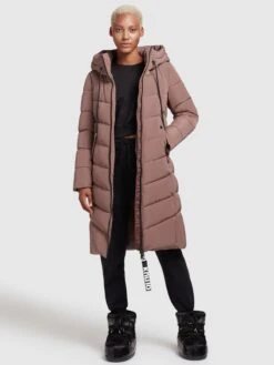 Khujo Wintermantels Wintermantel Ayleena Dames Chamois -Khujo Verkoopwinkel b6140961faffcead5d07029927f97b83