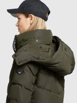 Khujo Wintermantels Wintermantel Huba Dames Donkergroen 17 Khujo Wintermantels Wintermantel Huba Dames Donkergroen -Khujo Verkoopwinkel b6b3201a63a93cafaeba05d56b966e9a