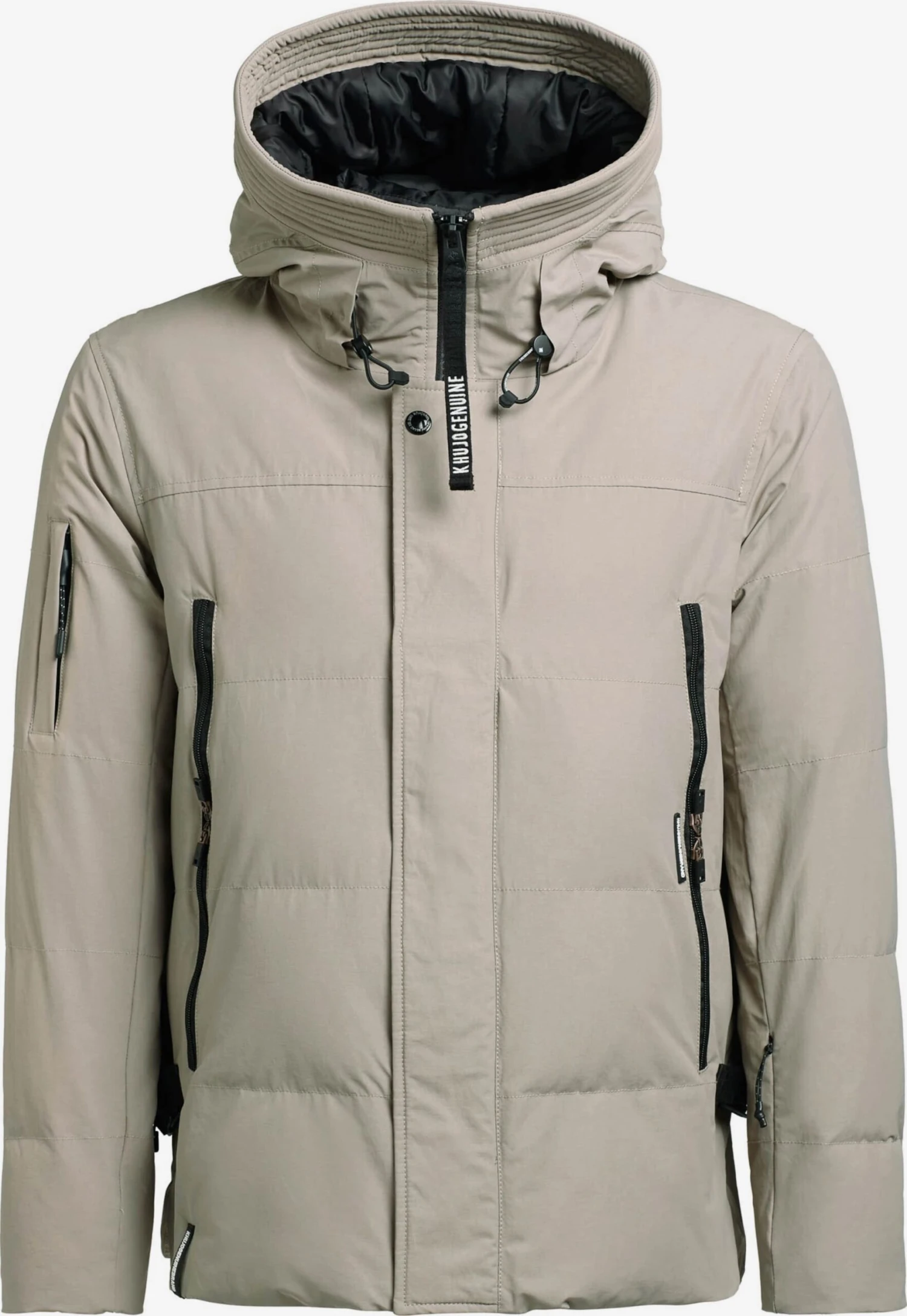 Khujo Tussenjassen Tussenjas Tateno Heren Grijs 3 Khujo Tussenjassen Tussenjas Tateno Heren Grijs