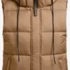 Khujo Bodywarmers Bodywarmer Eden Dames Lichtbruin