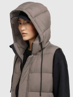 Khujo Bodywarmers Bodywarmer Tourin Dames Bruin -Khujo Verkoopwinkel b9903b61ece1202e739c706158b68c69