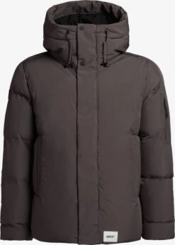 Khujo Winterjassen Winterjas Cann Heren Donkergrijs