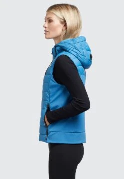 Khujo Fabia Matt - Bodywarmer - Blau -Khujo Verkoopwinkel bbb1cd77761841ca8d51d918e1d9575c
