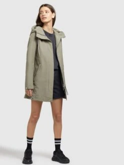 Khujo Tussenmantels Tussenmantel Artisa Dames Grijs / Groen 11 Khujo Tussenmantels Tussenmantel Artisa Dames Grijs / Groen -Khujo Verkoopwinkel bc8e577941b7308f9e342d39650300a8