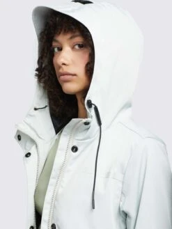 Khujo Tussenmantels Tussenmantel Jomana Dames Pastelblauw -Khujo Verkoopwinkel bdb976322d0eb957c320538940d7f7b7