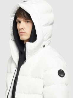 Khujo Winterjassen Winterjas Sumo Heren Wit -Khujo Verkoopwinkel be386691011ff4be37cccfb42d26c7f4