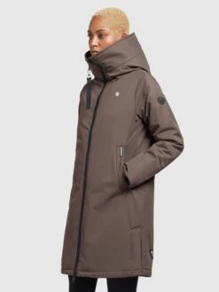 Khujo Tussenmantels Tussenmantel Lisad Dames Mokka -Khujo Verkoopwinkel bfdedf8987b0eadf3c9a27dd376967b8