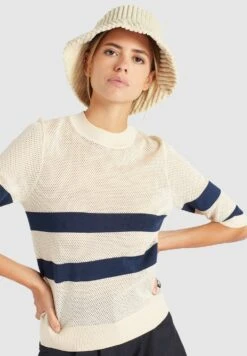 Khujo Chumane - T-Shirt Print - Sand/Dark Blue 14 Khujo Chumane - T-Shirt Print - Sand/Dark Blue -Khujo Verkoopwinkel c0690b5fd1034e57bb843c30652a755c