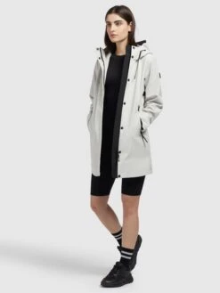 Khujo Tussenjassen Tussenjas Izaf Dames Lichtgrijs -Khujo Verkoopwinkel c0fd7564b473f38b7c8798d3f3eaba35