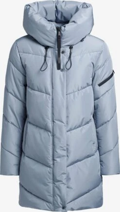Khujo Winterjassen Winterjas Jordis 4 Dames Lichtblauw