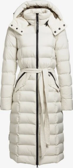 Khujo Wintermantels Wintermantel OLALLA MATT Dames Wolwit