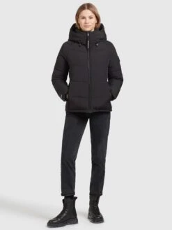 Khujo Winterjassen Winterjas Isidora Dames Zwart -Khujo Verkoopwinkel c2ef8a2564edc181dacf10241ca04ef9