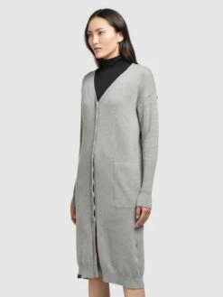 Khujo Vesten Gebreid Vest Elina Dames Grijs -Khujo Verkoopwinkel c37b52ae17a97edd10d8da6c7011346a