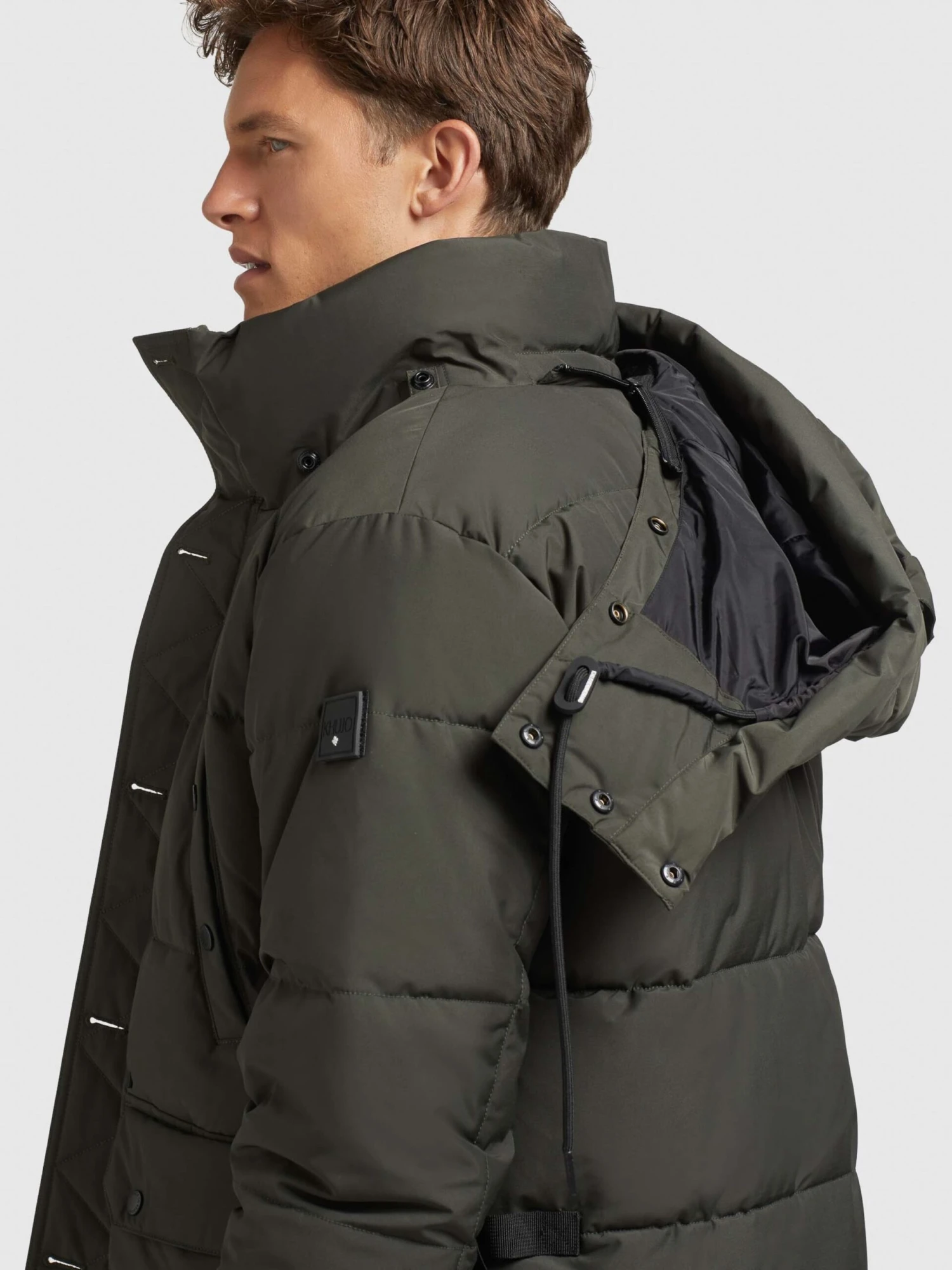 Khujo Winterjassen Winterjas Primero Heren Kaki 10 Khujo Winterjassen Winterjas Primero Heren Kaki - Afbeelding 8